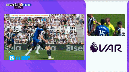 DB官网在线登录入口红牌罚下，杰克逊在2025年英超只参与3粒进球，但已第4次吃牌